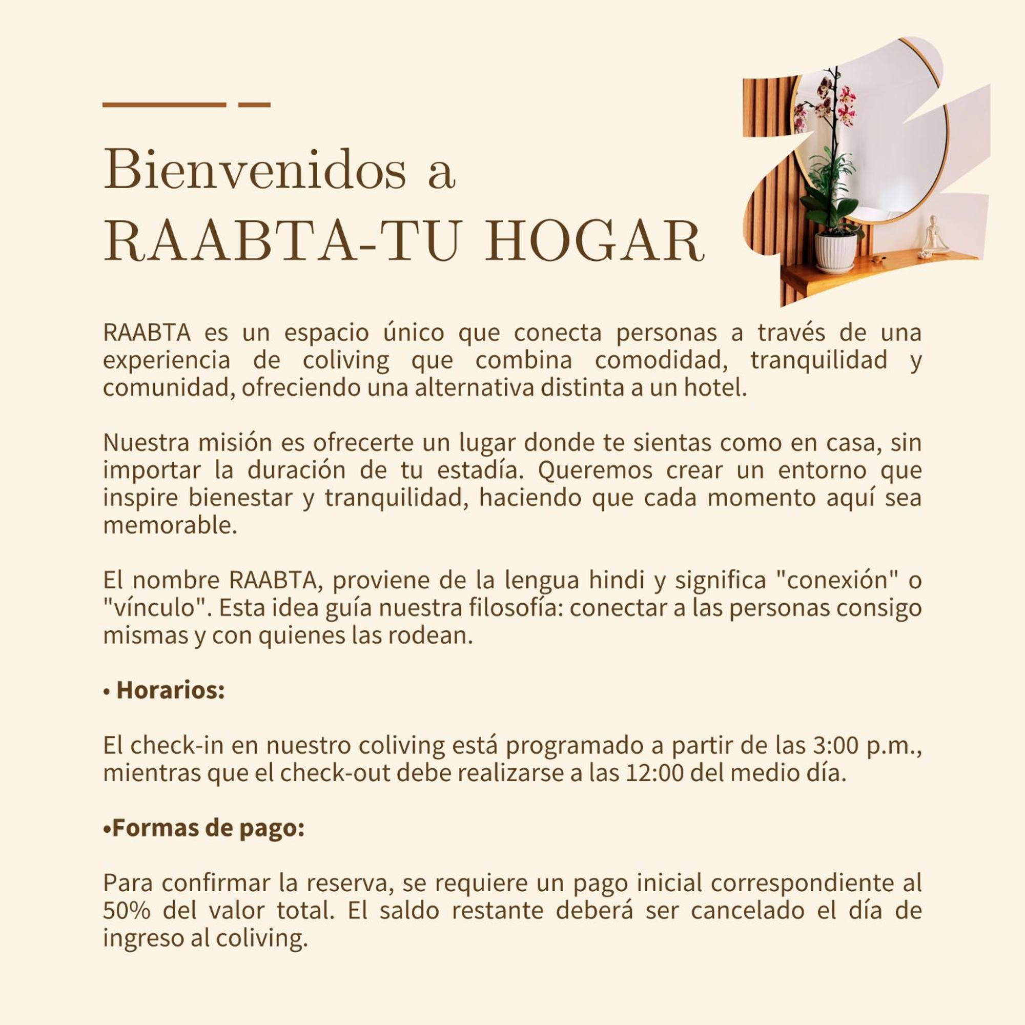 Habitación en casa particular Raabta Tu Hogar - Rishta Medellín